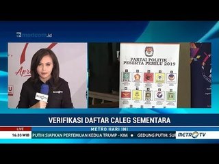 Dimulai ! KPU Verifikasi Calon Legislatif Sementara