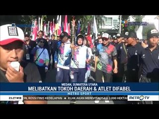 Obor Asian Para Games 2018 Tiba Di Medan