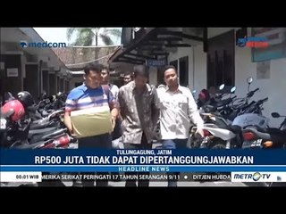 Suasana Pak Kades Digelandang Polisi Karena Korupsi Dana Desa Di Tulungagung