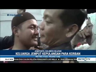 21 Orang Korban Selamat KLM Wahyu Ilahi Tiba Di Jeneponto