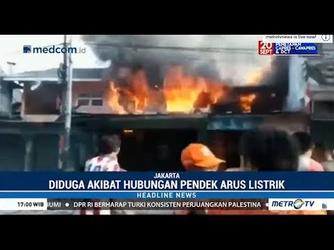 Pabrik Oven di Jakata Ludes Terbakar