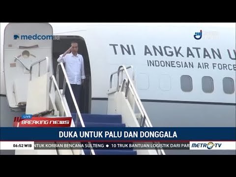 Jokowi Berangkat Ke Palu Untuk Kedua Kalinya Dalam Sepekan