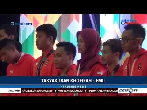 Khofifah-Emil Beri Penghargaan Atlet Jatim Peraih Medali Asian Games
