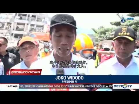 Presiden Jokowi Pantau Langsung Penanganan Gempa dan Tsunami Sulawesi Tengah