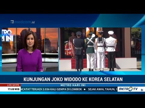 Jokowi Disambut Media Korea Selatan Dengan Sangat Antusias