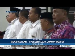 Di Riau & Jogja, Jokowi-Ma'ruf Makin Kuat