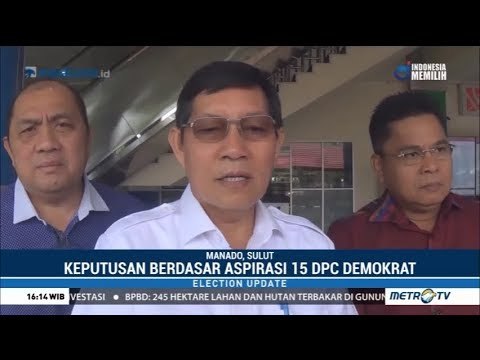 Lagi ! Pimpinan Demokrat Sulawesi Utara Dukung Jokowi-Ma'ruf