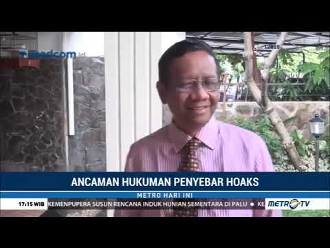 Mahfud MD : Ratna Bisa Dikenakan Tindak Pidana Penyebaran Kebohongan dan Bisa Juga Tidak