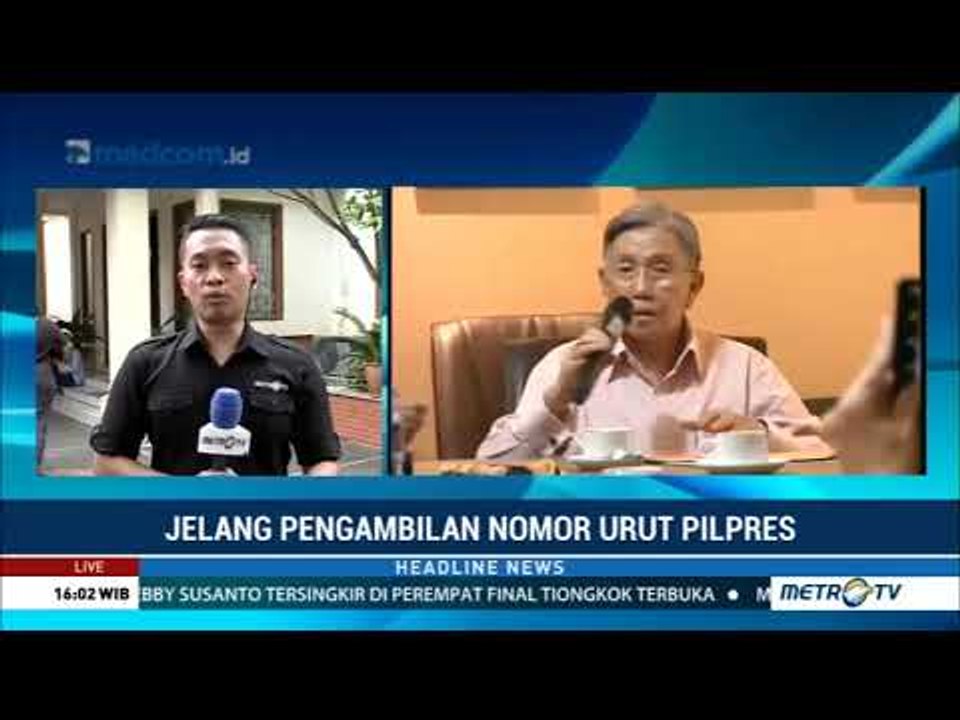Menarik ! Kwik Kian Gie Hadir Di Kantor Tim Kampanye Jokowi-Ma'ruf