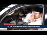 Suasana Prabowo-Sandi Berangkat Ke KPU Untuk Pengundian Nomor Urut Capres