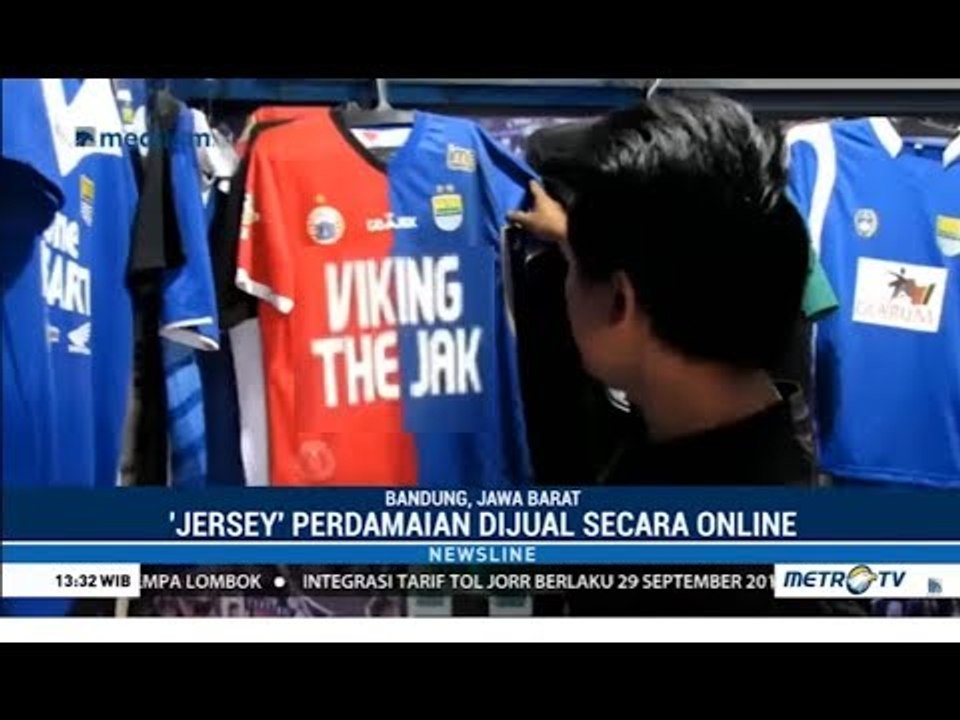 Ini Jersey Perdamaian Suporter Persib-Persija
