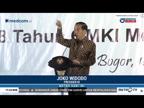 Ini Pesan Jokowi Ke Mahasiswa Di Bogor 14 September 2018