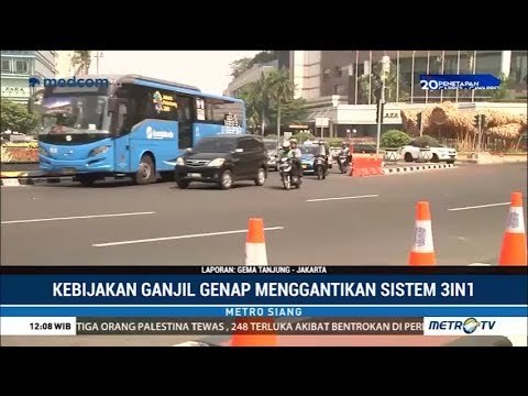 Wow ! Keberhasilan Sistem Ganjil Genap Kurangi 50% Tingkat Kemacetan