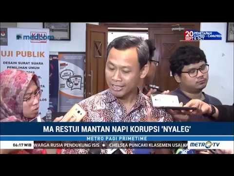 MA Restui Mantan Napi Korupsi Nyaleg