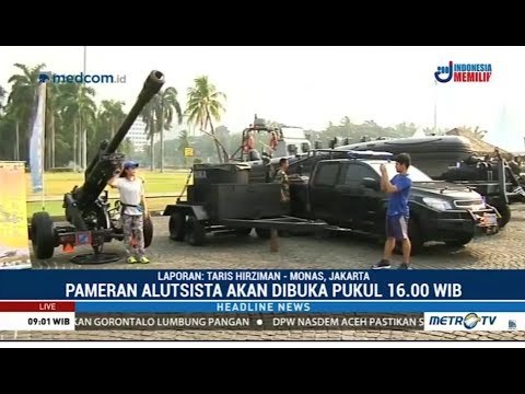 Alutsista TNI Bebas Jadi Sasaran Selfie Selama Pameran Alutsista Di HUT Ke-73 TNI