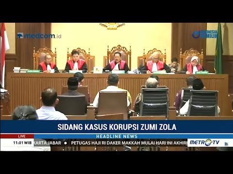Sidang Korupsi Zumi Zola Hadirkan 8 Saksi