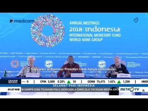 Pemimpin IMF & Bank Dunia Kagumi Pidato Presiden Jokowi