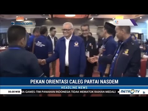 Semangat Caleg NasDem Di Jambi Mengikuti Pekan Orientasi