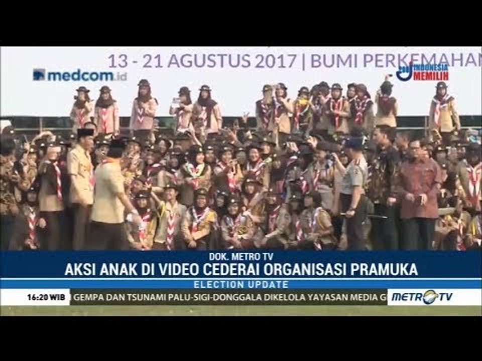 TKN Jokowi Minta Kasus Pramuka Teriak "2019 Gan...