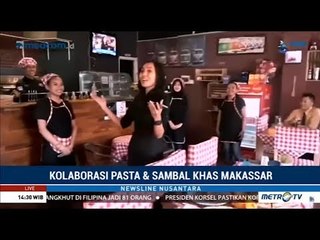 Sambal Makassar Jadi Topping Pasta, Penasaran ?