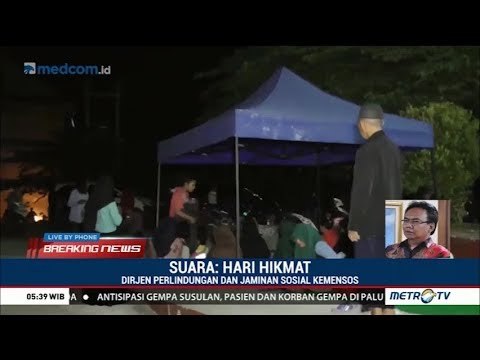 Gempa Donggala, Kemensos Kirimkan Bantuan Logistik