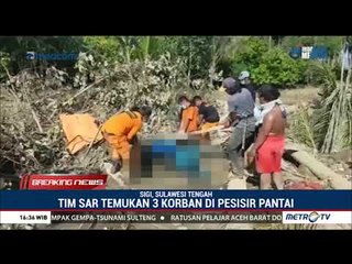 Tim SAR Temukan Tiga Jenazah di Pesisir Pantai Sigi