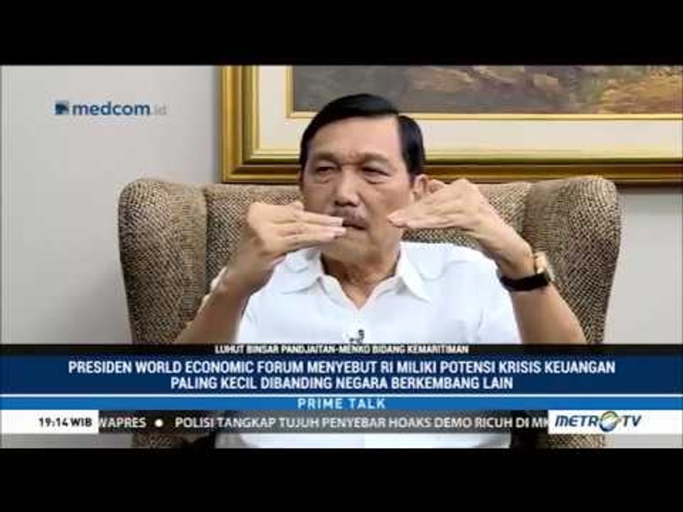 Luhut Panjaitan Bicara Situasi Terkini Ekonomi RI & Pertemuan IMF-Bank Dunia Di Bali