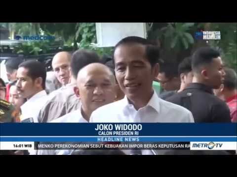 Jokowi : Nomor Urut 1 Alhamdulillah, Nomor 2 Alhamdulillah, Yang Penting Kepercayaan Rakyat