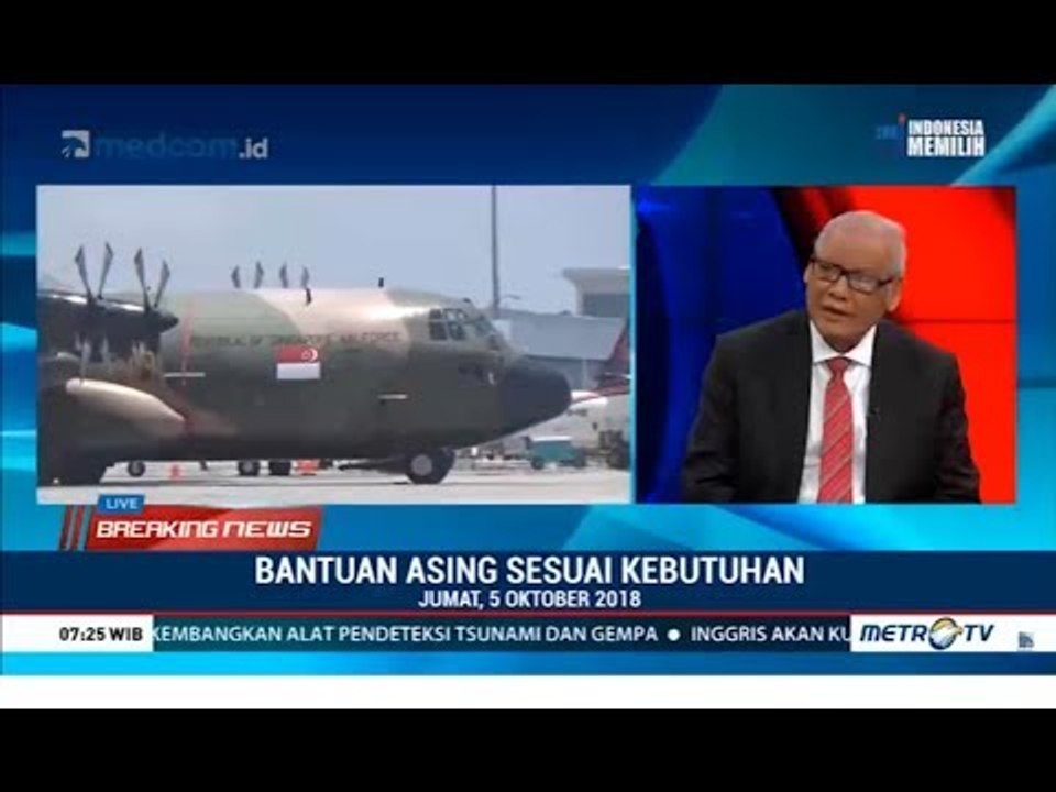 Skala Besar Kerusakan Palu-Donggala, RI Membuka Bantuan Asing Sesuai Kebutuhan