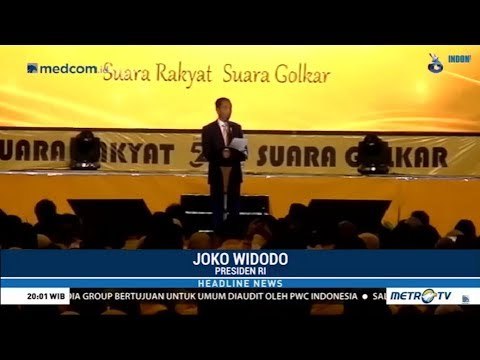 Pidato Jokowi: Hati-Hati, Politikus Jangan Sebar Fitnah dan Adu Hoaks
