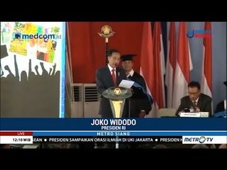 Pidato Presiden Jokowi di Sidang Terbuka Dies Natalis UKI ke-65