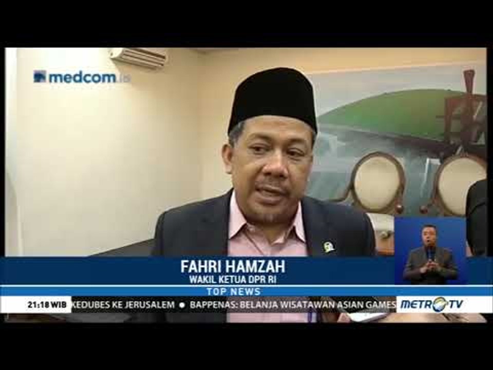 Fahri Hamzah: Sohibul Iman Tidak Memberi Definisi yang Baik