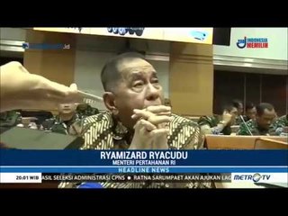 Menteri Pertahanan Bicara Isu Alutsista