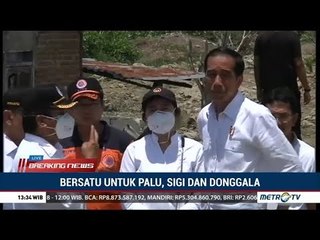 Jokowi Terdiam Di Kampung Petobo Yang "Ditelan Bumi"