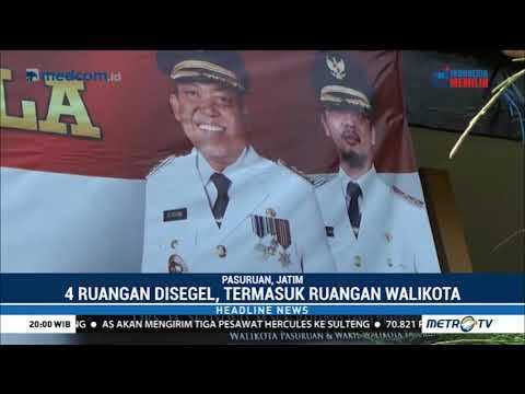 KPK Segel Empat Ruangan di Kantor Pemkot Pasuruan