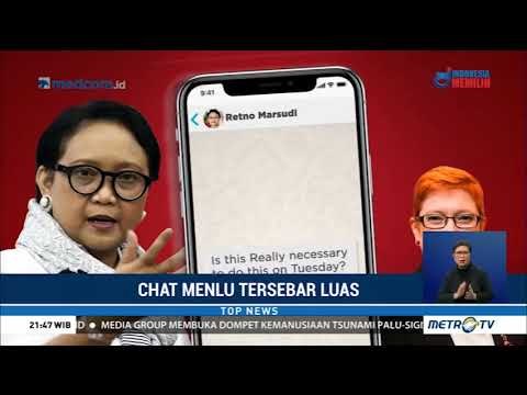 Chat Retno Marsudi & Menlu Australia Bersifat Pribadi