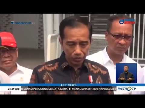 Jokowi Tinjau Fasilitas Ramah Disabilitas di GBK