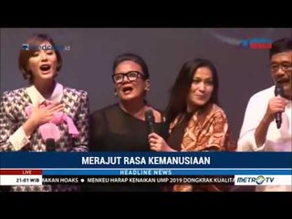 Bimbo Tampil di Acara Pentas Seni untuk NTB dan Sulteng