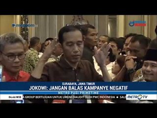 Pesan Jokowi untuk Pendukungnya