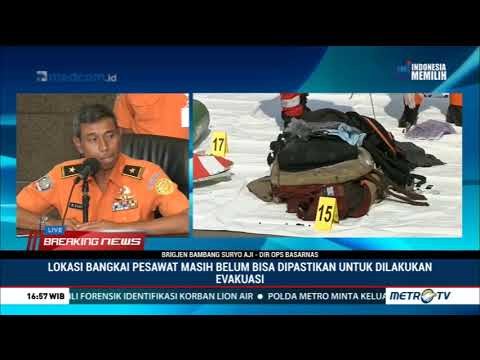 Basarnas Belum Bisa Pastikan Lokasi Bangkai Pesawat Lion Air JT610