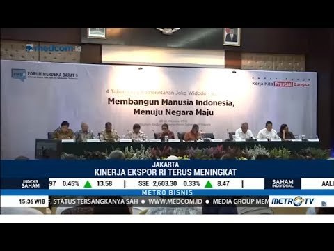 Jokowi-JK Sukses Tingkatkan Ekspor RI Selama Empat Tahun Terakhir