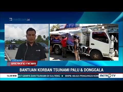 Melalui Jalur Darat, DPW NasDem Sulbar Kirim Bantuan Ke Palu Dan Donggala