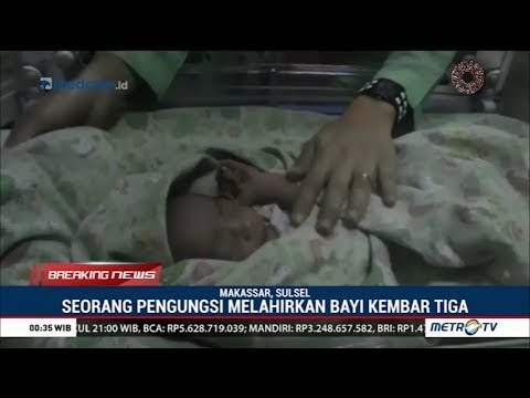 Pengungsi Gempa Sulteng Lahirkan Bayi Kembar Tiga