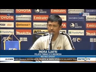 Pernyataan Indra Sjafri setelah Timnas U-19 Kalah Atas Jepang