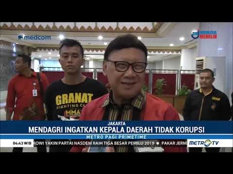 Mendagri Imbau Pejabat Saling Ingatkan untuk Tak Korupsi