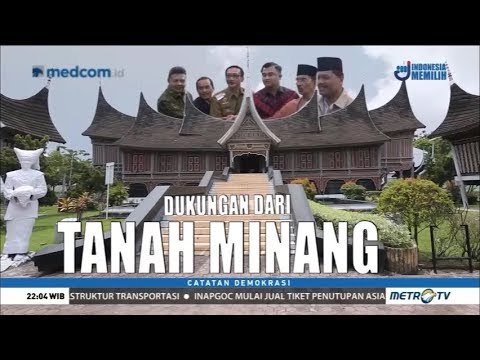 Dukungan dari Tanah Minang