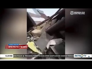 Suasana Mendebarkan Terdengar Wanita & Ibunya Yang Tertimbun Meminta Pertolongan Relawan