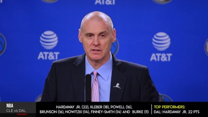 Cleveland Cavaliers vs Dallas Mavericks Postgame Collin Sexton 28 Pts