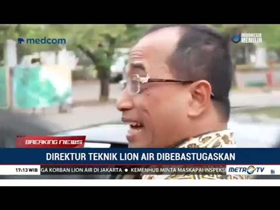 Direktur Teknik Lion Air Dibebastugaskan