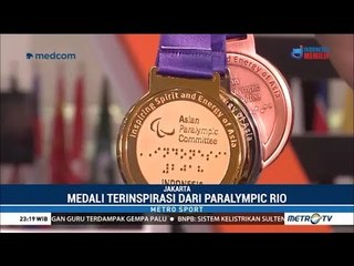 Begini Desain Medali Asian Para Games 2018
